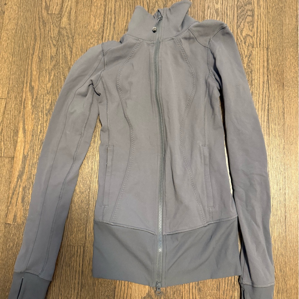 Gray Full-Zip Jacket Lululemon